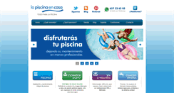 Desktop Screenshot of lapiscinaencasa.com